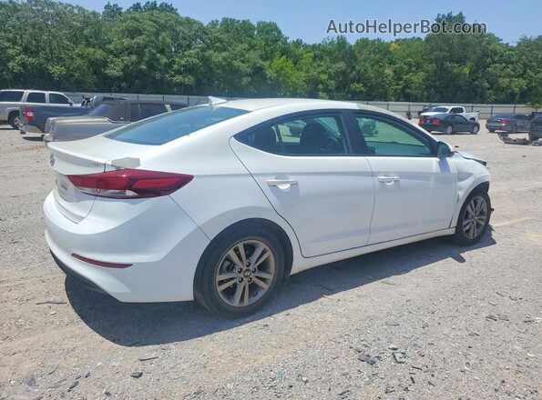 5NPD84LF6JH293795 2018 HYUNDAI ELANTRA White უკანა მარჯვენა