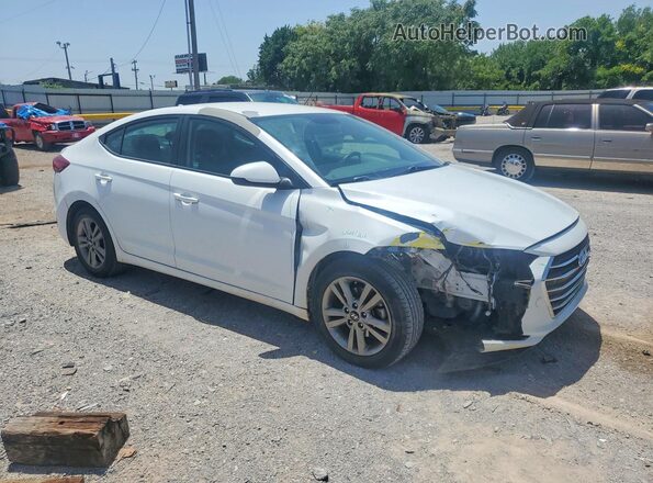 5NPD84LF6JH293795 2018 HYUNDAI ELANTRA White წინა მარჯვენა