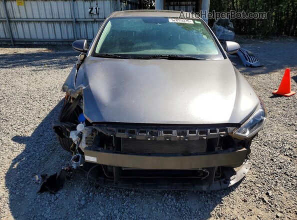 5NPD84LF6JH317917 2018 HYUNDAI ELANTRA Серый Вид спереди
