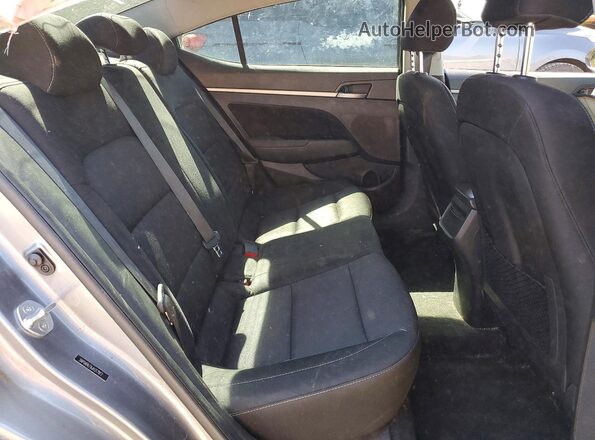 5NPD84LF6JH317917 2018 HYUNDAI ELANTRA Серый Вид задних сидений