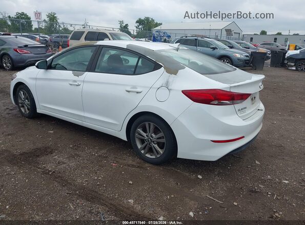 5NPD84LF6JH330571 2018 HYUNDAI ELANTRA White Trasero izquierdo