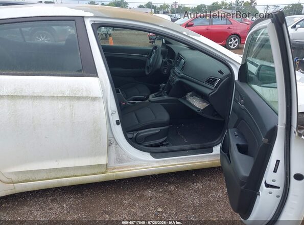 5NPD84LF6JH330571 2018 HYUNDAI ELANTRA White Vista interior delantera