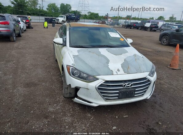 5NPD84LF6JH330571 2018 HYUNDAI ELANTRA White Vista frontal