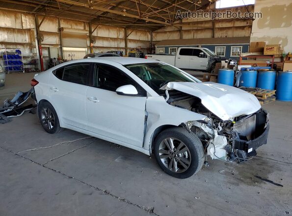 5NPD84LF6JH331865 2018 HYUNDAI ELANTRA White Przód prawy