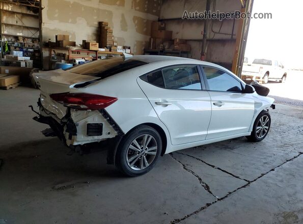 5NPD84LF6JH331865 2018 HYUNDAI ELANTRA White Tył prawy
