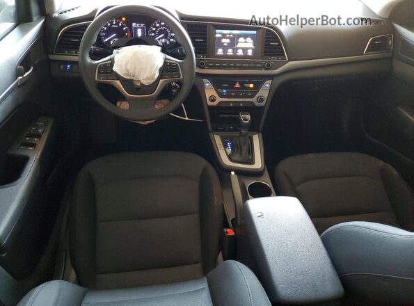 5NPD84LF6JH331865 2018 HYUNDAI ELANTRA White Widok deski rozdzielczej