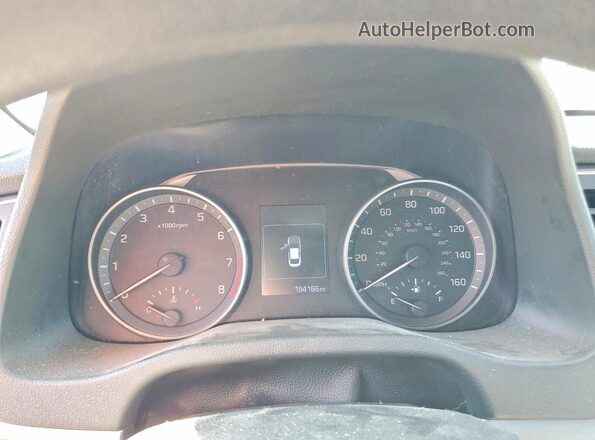 5NPD84LF6JH332689 2018 HYUNDAI ELANTRA Blue Instrument cluster view