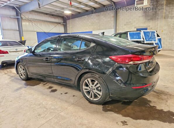 5NPD84LF6JH333390 2018 HYUNDAI ELANTRA Black Tył lewy