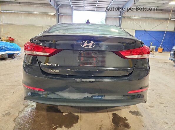 5NPD84LF6JH333390 2018 HYUNDAI ELANTRA Black Widok z tyłu