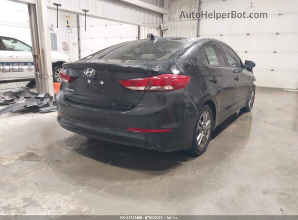 5NPD84LF6JH351209 2018 HYUNDAI ELANTRA Black Задня права чверть