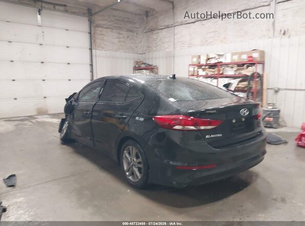 5NPD84LF6JH351209 2018 HYUNDAI ELANTRA Black Задня ліва чверть