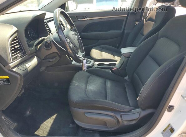 5NPD84LF6JH354000 2018 HYUNDAI ELANTRA White Սալոնի դիմացի տեսք