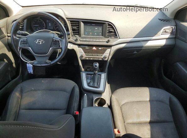 5NPD84LF6JH354000 2018 HYUNDAI ELANTRA White Առջևի վահանակի տեսք