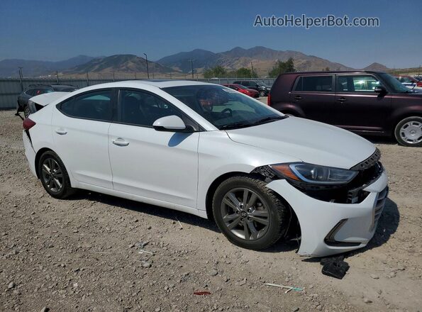 5NPD84LF6JH354000 2018 HYUNDAI ELANTRA White Առջևի աջ