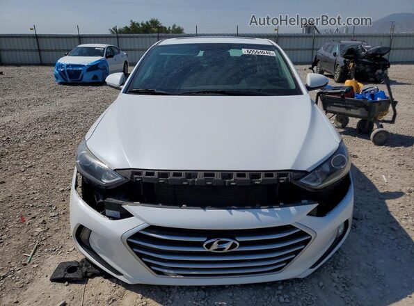 5NPD84LF6JH354000 2018 HYUNDAI ELANTRA White Դիմացի տեսք