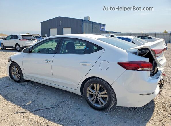 5NPD84LF6JH354000 2018 HYUNDAI ELANTRA White Հետևի ձախ