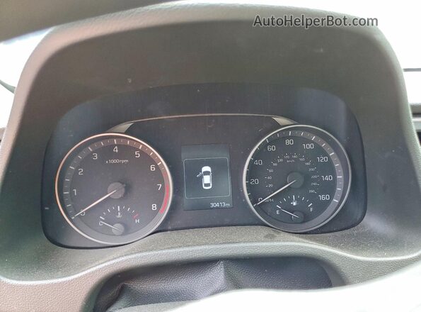 5NPD84LF6JH365384 2018 HYUNDAI ELANTRA Blue Սարքավորումների վահանակի տեսք