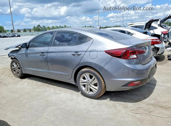 5NPD84LF6KH432051 2019 HYUNDAI ELANTRA Gray Trasero izquierdo