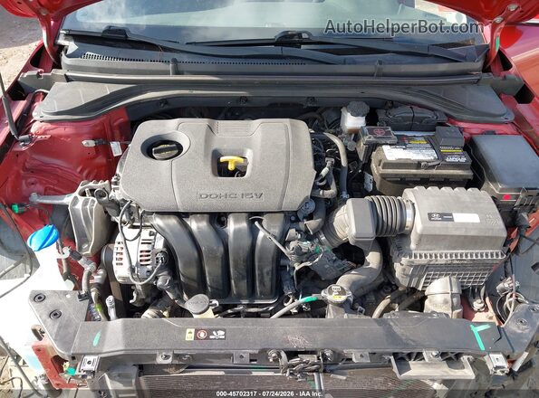 5NPD84LF6KH432891 2019 HYUNDAI ELANTRA Red Vista trasera