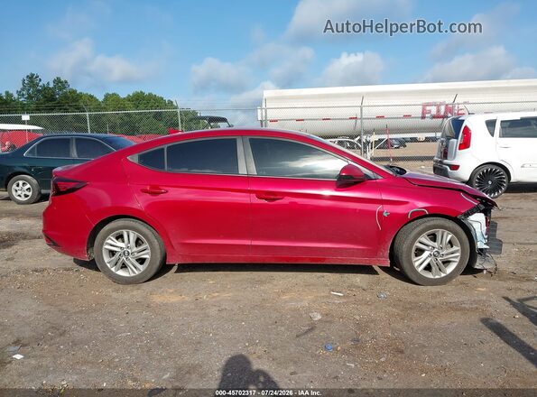 5NPD84LF6KH432891 2019 HYUNDAI ELANTRA Red Vista interior de 360 grados