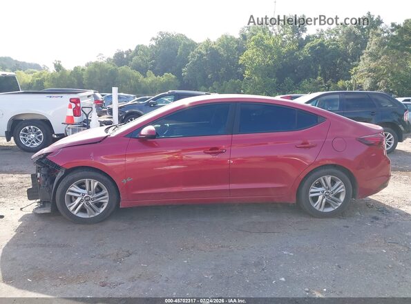 5NPD84LF6KH432891 2019 HYUNDAI ELANTRA Red 