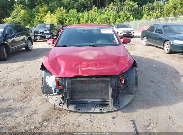 5NPD84LF6KH432891 2019 HYUNDAI ELANTRA Red Vista interior trasera