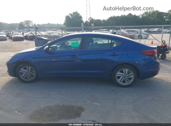 5NPD84LF6KH466751 2019 HYUNDAI ELANTRA Blue 360 interior view