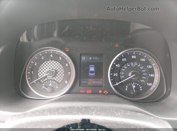 5NPD84LF6KH477507 2019 HYUNDAI ELANTRA Red უკანა სავარძლების ხედი