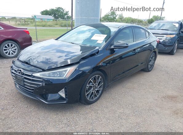 5NPD84LF6LH502360 2020 HYUNDAI ELANTRA Black Передня ліва чверть