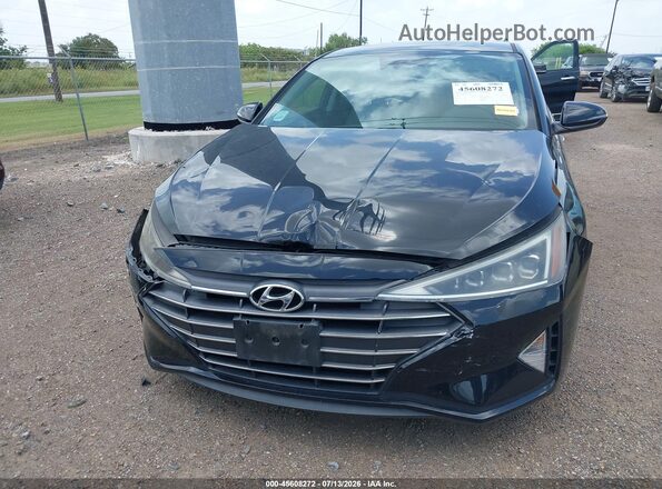 5NPD84LF6LH502360 2020 HYUNDAI ELANTRA Black Вид щитка приладів
