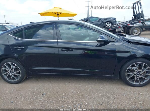 5NPD84LF6LH502360 2020 HYUNDAI ELANTRA Black Вид задньої частини салону