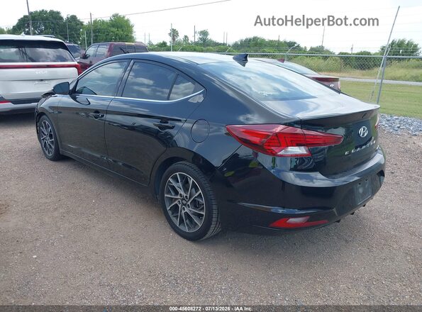 5NPD84LF6LH502360 2020 HYUNDAI ELANTRA Black Задня ліва чверть