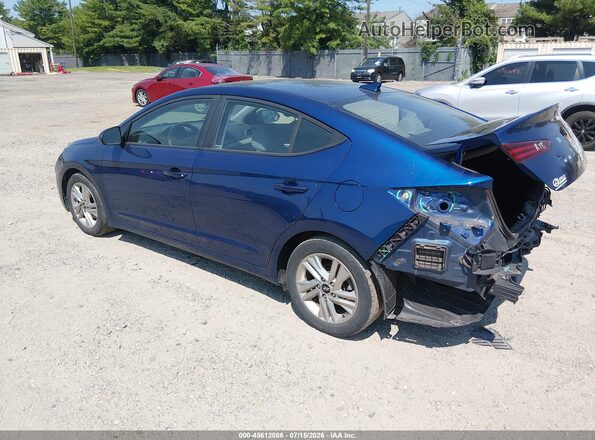 5NPD84LF6LH513679 2020 HYUNDAI ELANTRA Blue უკანა მარცხენა