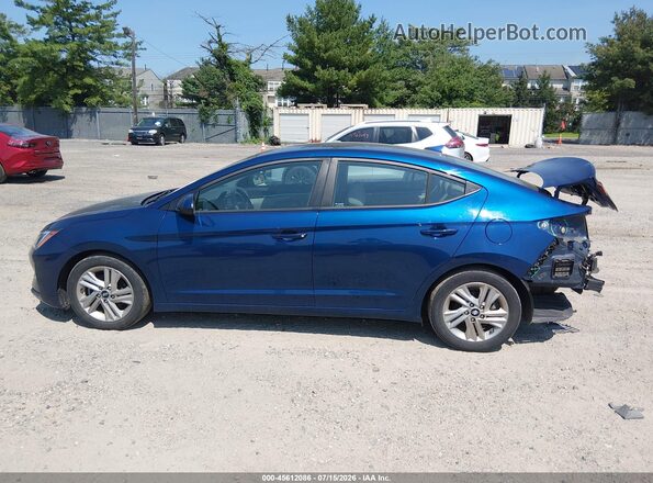 5NPD84LF6LH513679 2020 HYUNDAI ELANTRA Blue სალონის 360-გრადუსიანი ხედი