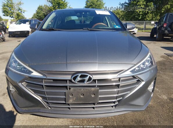 5NPD84LF6LH518879 2020 HYUNDAI ELANTRA Gray Սարքավորումների վահանակի տեսք