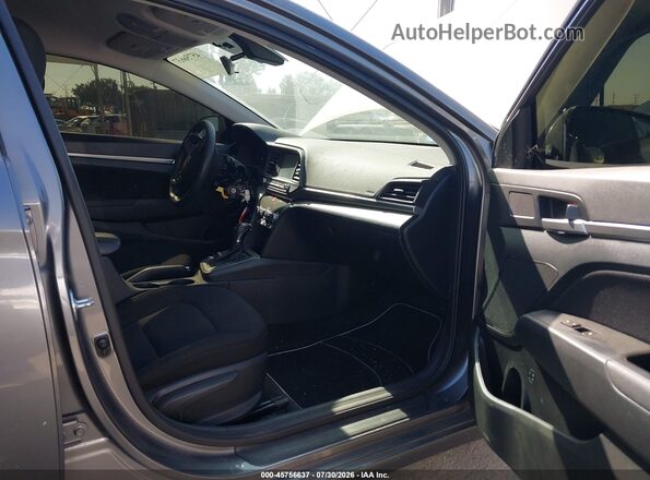 5NPD84LF6LH522706 2020 HYUNDAI ELANTRA Gray წინა სალონის ხედი