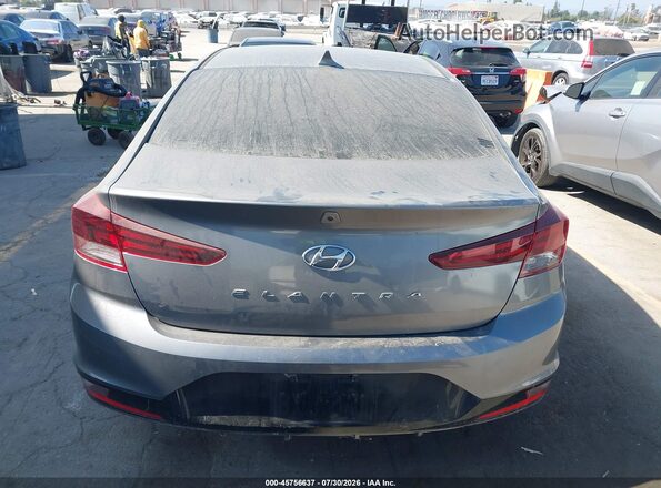 5NPD84LF6LH522706 2020 HYUNDAI ELANTRA Gray 