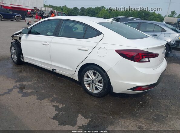 5NPD84LF6LH545905 2020 HYUNDAI ELANTRA Белый Задняя левая четверть