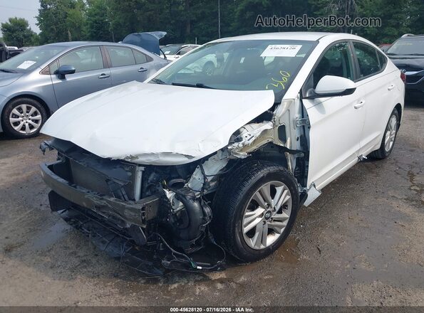 5NPD84LF6LH545905 2020 HYUNDAI ELANTRA Белый Вид спереди