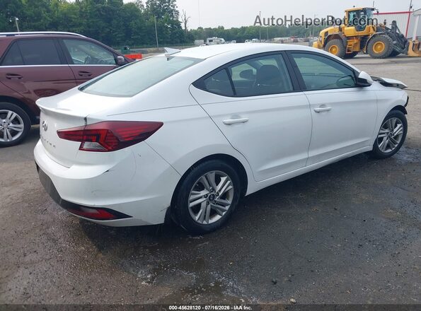 5NPD84LF6LH545905 2020 HYUNDAI ELANTRA Белый Задняя правая четверть