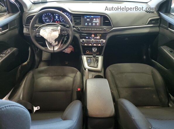 5NPD84LF6LH554250 2020 HYUNDAI ELANTRA White Dashboard view