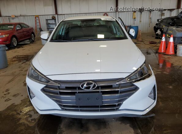 5NPD84LF6LH554250 2020 HYUNDAI ELANTRA White Front view