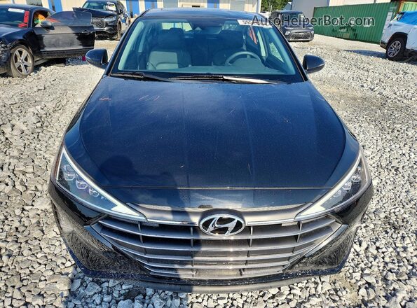 5NPD84LF6LH567869 2020 HYUNDAI ELANTRA Black წინა ხედი