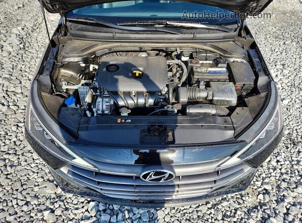 5NPD84LF6LH567869 2020 HYUNDAI ELANTRA Black უკანა სალონის ხედი