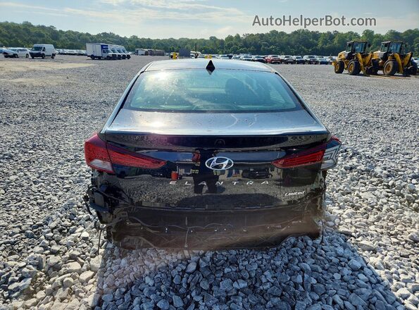 5NPD84LF6LH567869 2020 HYUNDAI ELANTRA Black უკანა ხედი