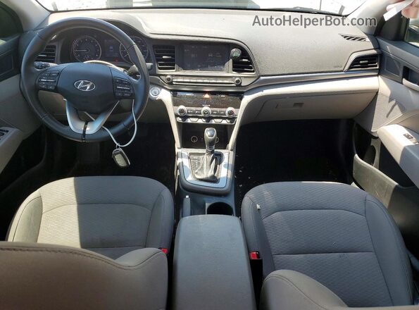 5NPD84LF6LH590360 2020 HYUNDAI ELANTRA Silver Առջևի վահանակի տեսք