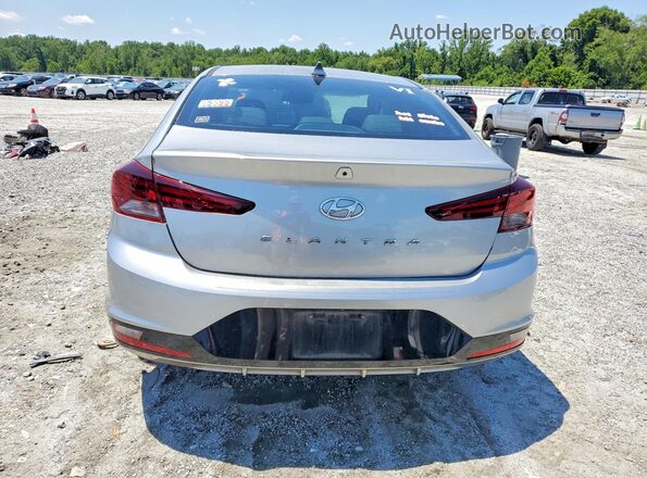 5NPD84LF6LH590360 2020 HYUNDAI ELANTRA Silver Հետևի տեսք