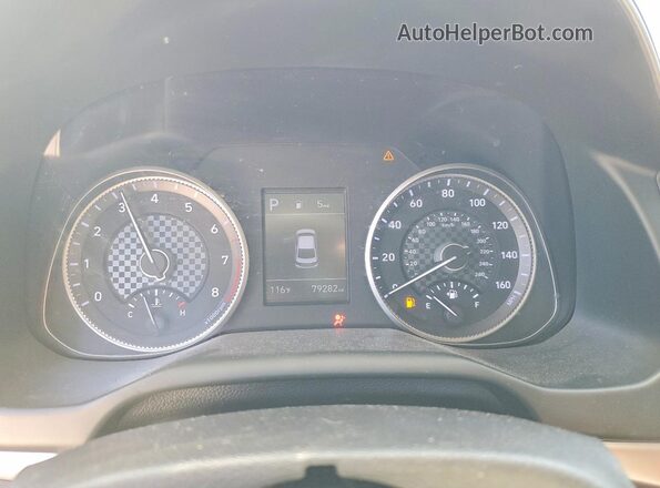 5NPD84LF6LH601132 2020 HYUNDAI ELANTRA Черный Вид щитка приборов