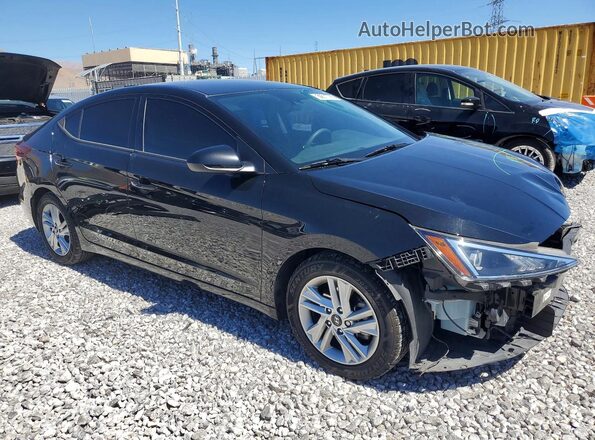 5NPD84LF6LH601132 2020 HYUNDAI ELANTRA Черный Передняя правая четверть