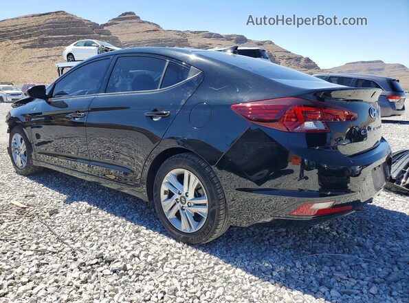 5NPD84LF6LH601132 2020 HYUNDAI ELANTRA Черный Задняя левая четверть